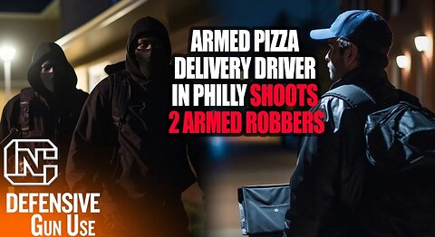 Armed Pizza Delivery Driver In Philly Shoots 2 Armed Masked Robbers