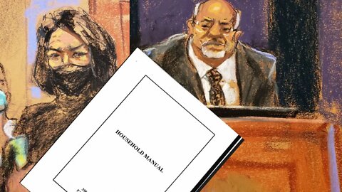 GHISLAINE MAXWELL HOUSEHOLD MANUAL FULL - all 59 PAGES