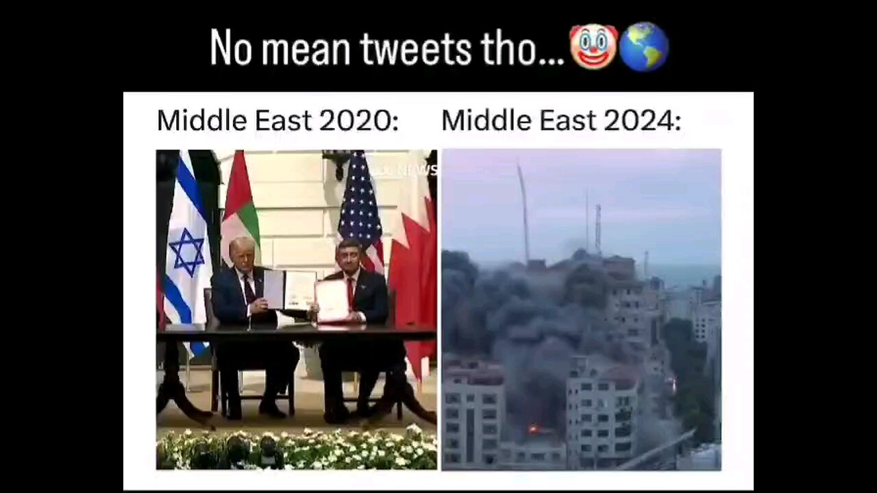 No mean tweets though FJB and the Democrats