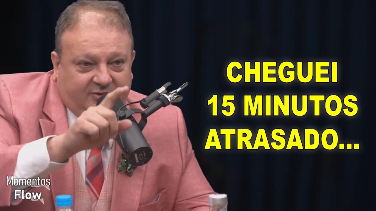 CHEGOU ATRASADO NO PRIMEIRO DIA DE SERVIÇO - ERICK JACQUIN NO FLOW | MOMENTOS FLOW