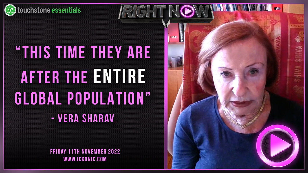 On Ickonic’s Right Now special, Gareth is joined by holocaust survivor Vera Sharev.