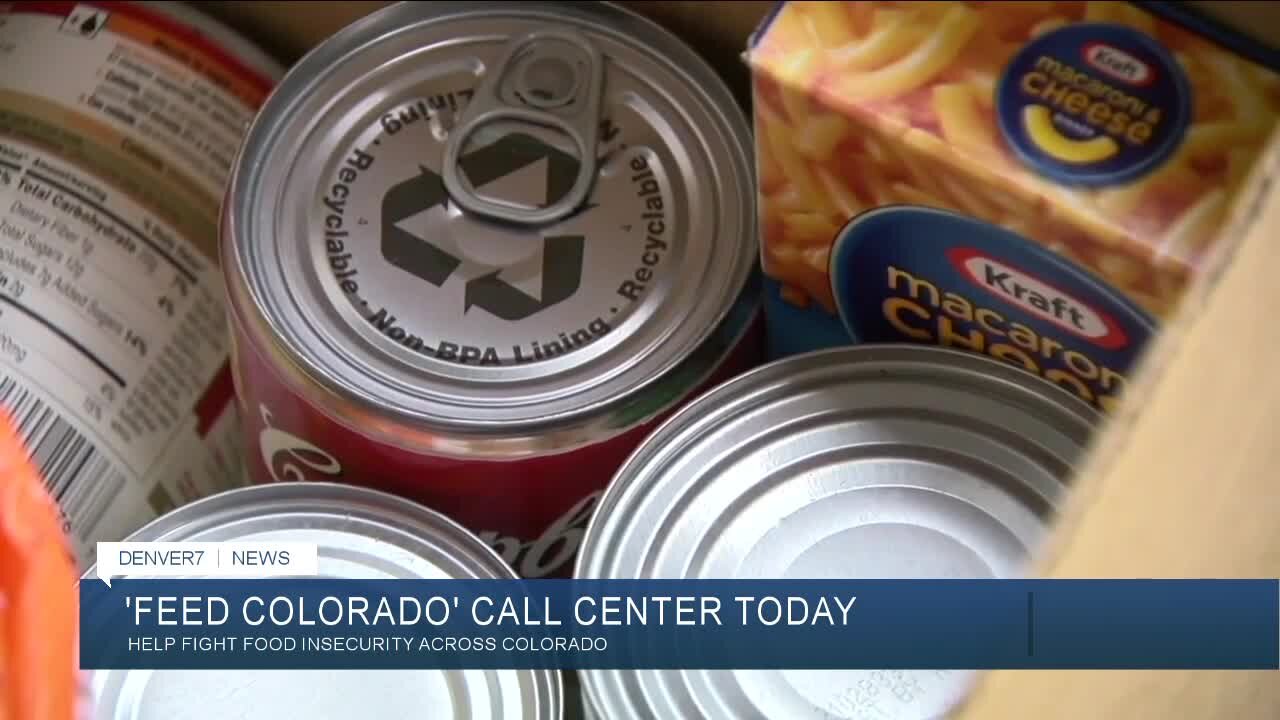 'Feed Colorado' Call Center Today- 5A