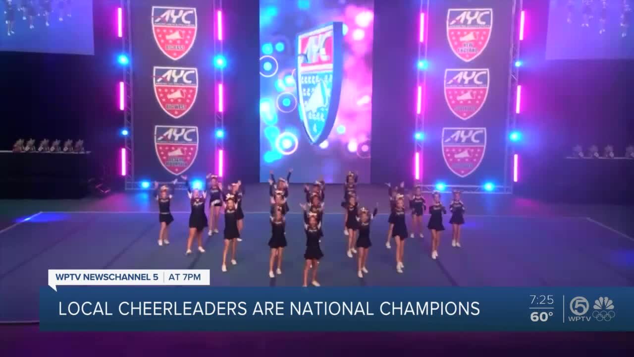 South Florida cheerleaders crowned national champions