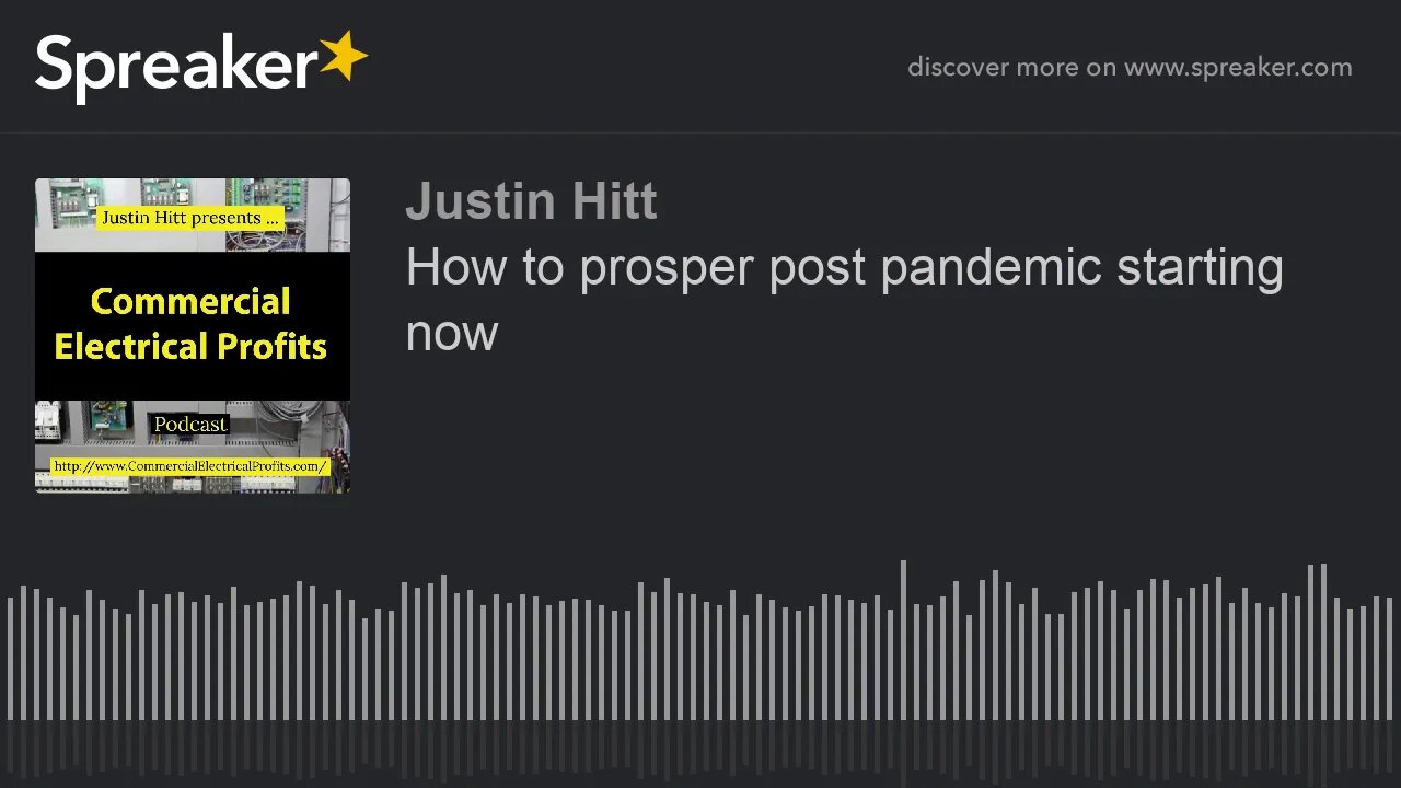 How to prosper post pandemic starting now