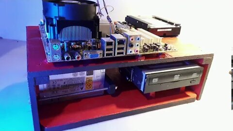 Motherboard test bench number 2 homebrew,homemade adventures
