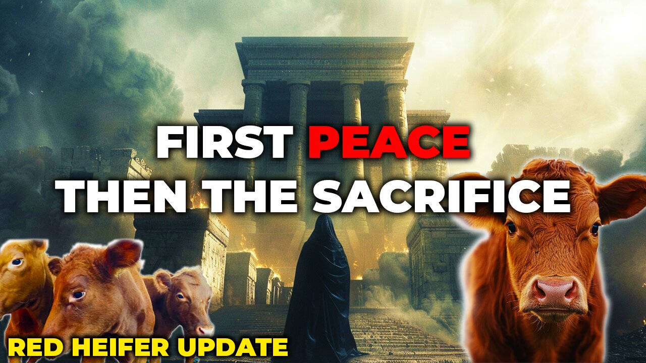 RED HEIFER UPDATE - The Heifers are Ready, but the Jews want "PEACE" | Red Heifer Prophecy 2024