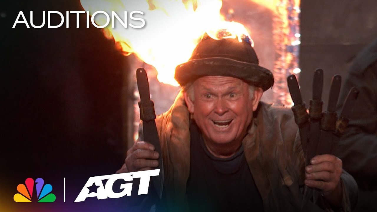 SHOCKING fire stunt leaves the judges gasping for words! | Auditions | AGT 2023