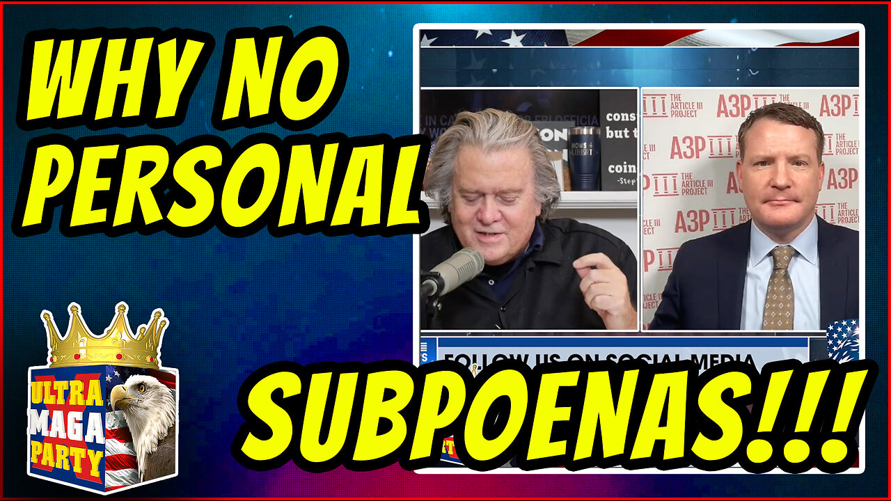 WHY ONLY SUBPOENAS FOR DOCUMENTS JIM JORDAN???