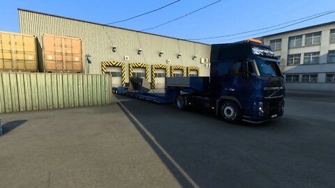 Eurotrucksimulator 2. Mit dem LKW durch Europa Auf der Pro Mod mit guter Musik.