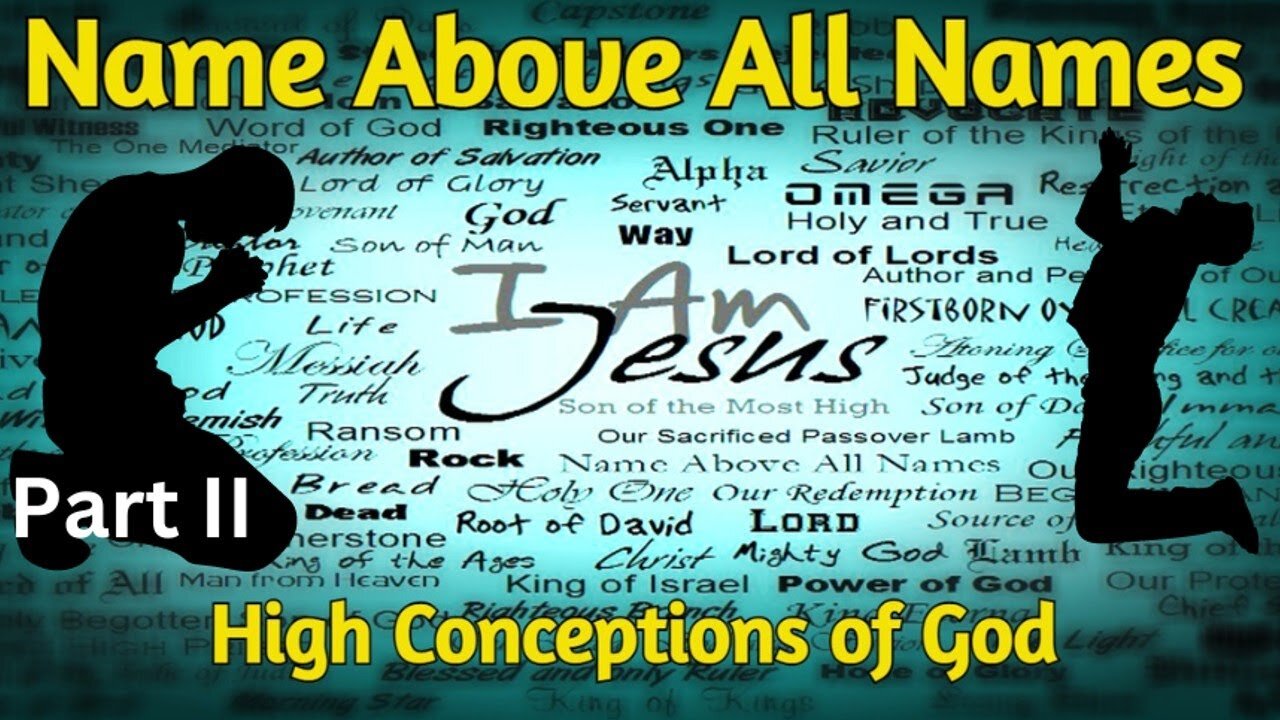 The Names of God Part 2 - High Conceptions of God By Rev RE Carroll Stoneboro Camp Meeting Preaching