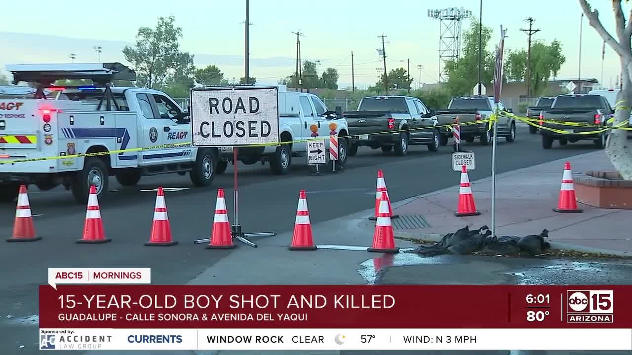 Teenager shot, killed in Guadalupe