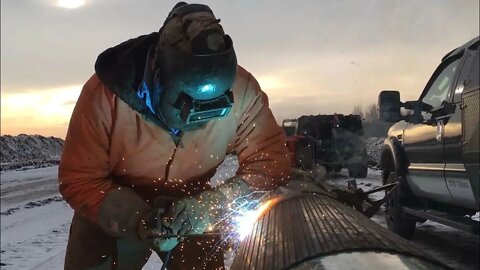 12 Inch Welds - PIPELINE WELDING!!!