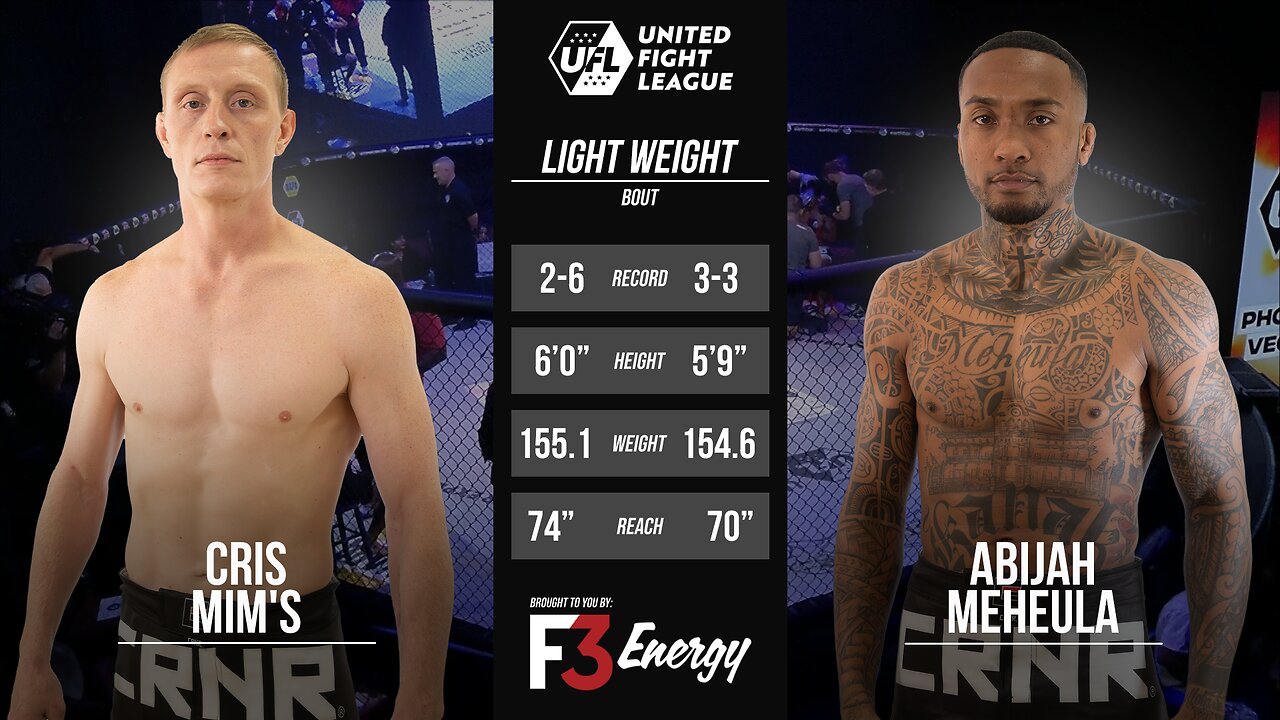 Vicious 1st Round KO | Cris Mims vs Abijah Meheula | FULL FIGHT - UFL 5: Phoenix vs Las Vegas