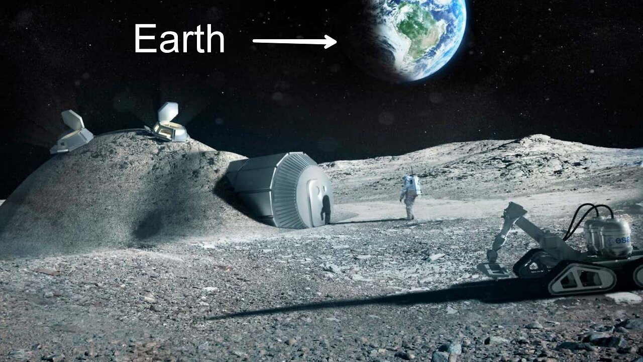 Moon closeup view || Real sound HD