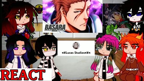 Hahisra e Luas superior React ao Rap do aizen #anime