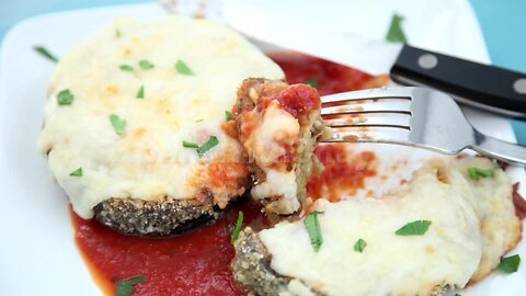 Eggplant Parmesan | At Home with Shay