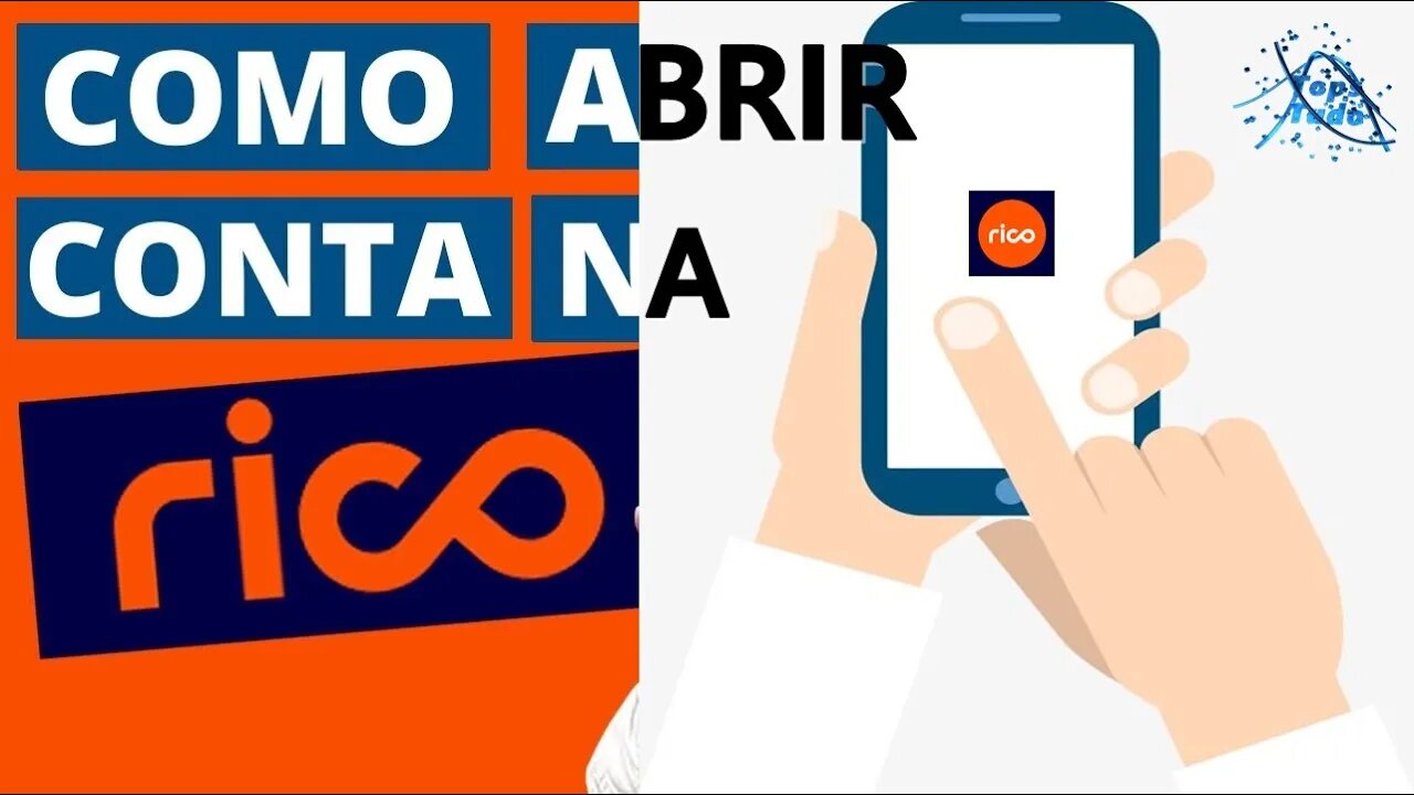 Como Abrir Conta na Corretora Rico Passo a Passo