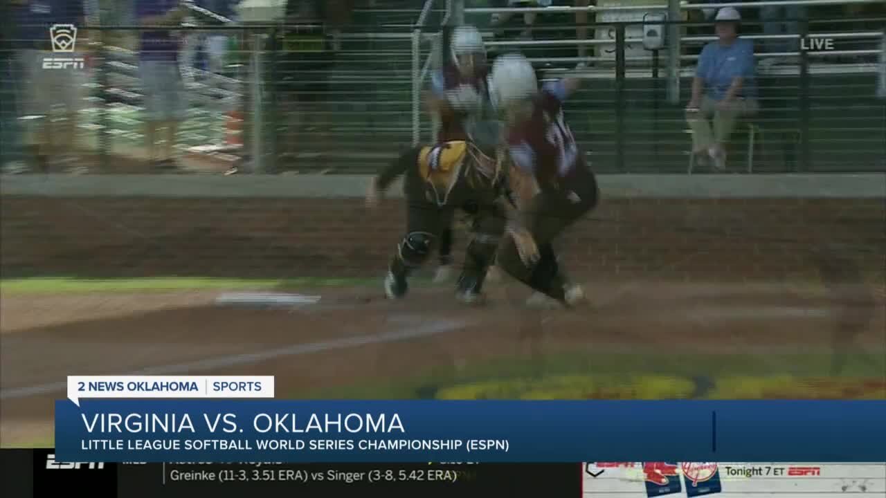 Oklahoma Wins LLSWS Championship