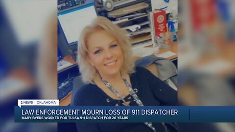 Law enforcement mourn loss of 911 dispatcher