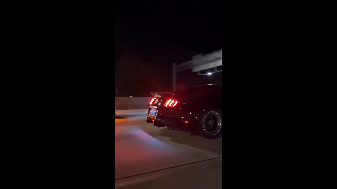 Mustang backfire