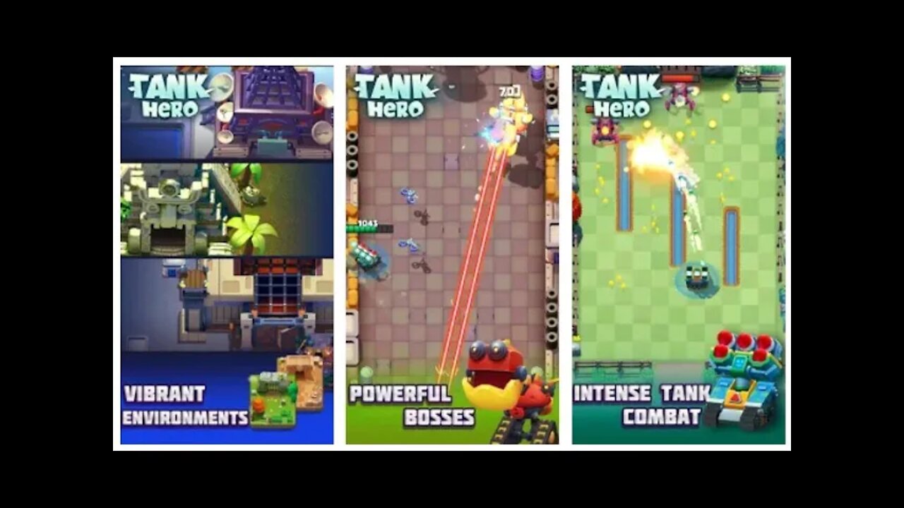 Tank Hero | Awesome tank war games Android Gameplay