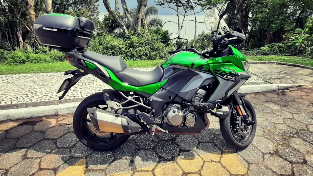 DiVersysPeloSul - Kawasaki Versys 1000 GT - Descida estrada da Graciosa para Morretes