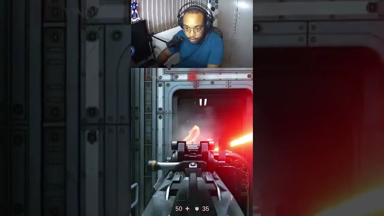 ENFRENTANDO MÁQUINA MORTIFERA | WOLFENSTEIN 2 #Shorts