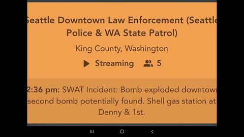 SEATTLE FIREWORKS BOMB EXPLOSION