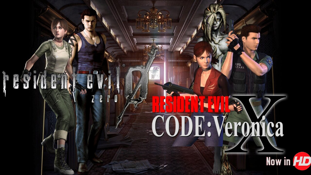 Resident Evil Zero and Code Veronica X!