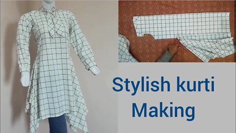 Stylish Kurti Cutting