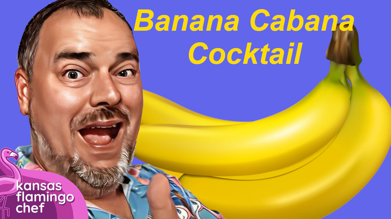 How to make a Banana Cabana Rum Cocktail