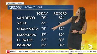 ABC 10News PinPoint Weather With Meteorologist Angelica Campos