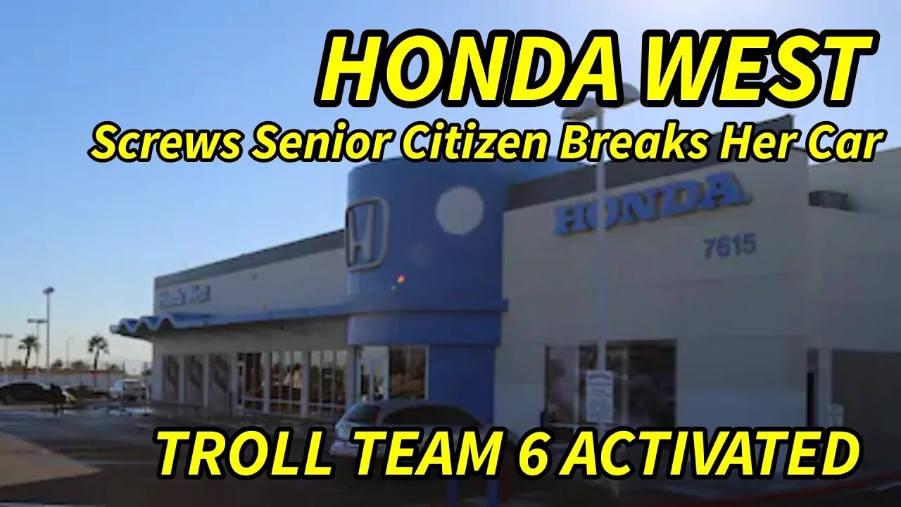 Honda West In Las Vegas Damages Seniors Car. Activate Troll Team 6