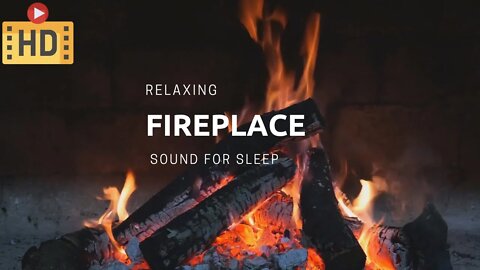 Relaxing Fireplace Sound with Crackling Fire Sounds No Music | Soothing - Clam & Stress Free