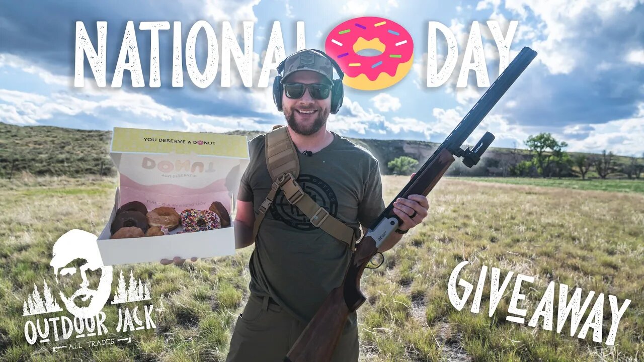 Shooting Donuts 🍩 for National Donut Day - GIVEAWAY! | Outdoor Jack