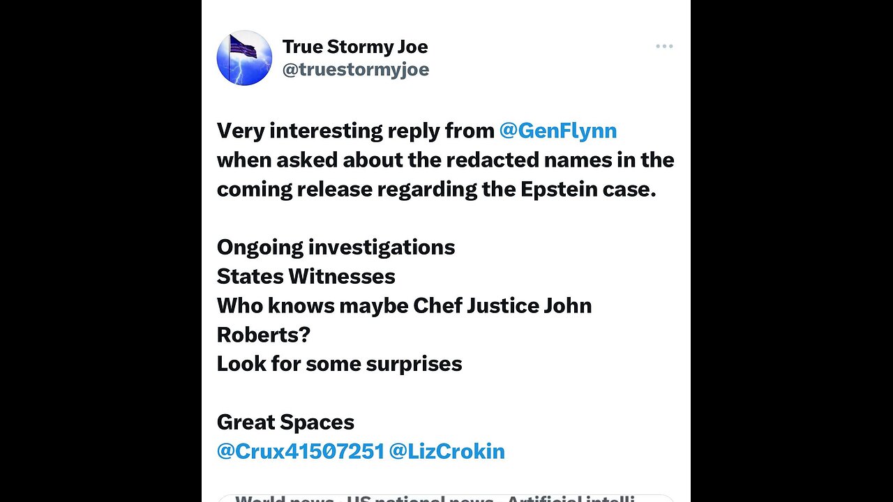 Gen Flynn | Epstein Client List