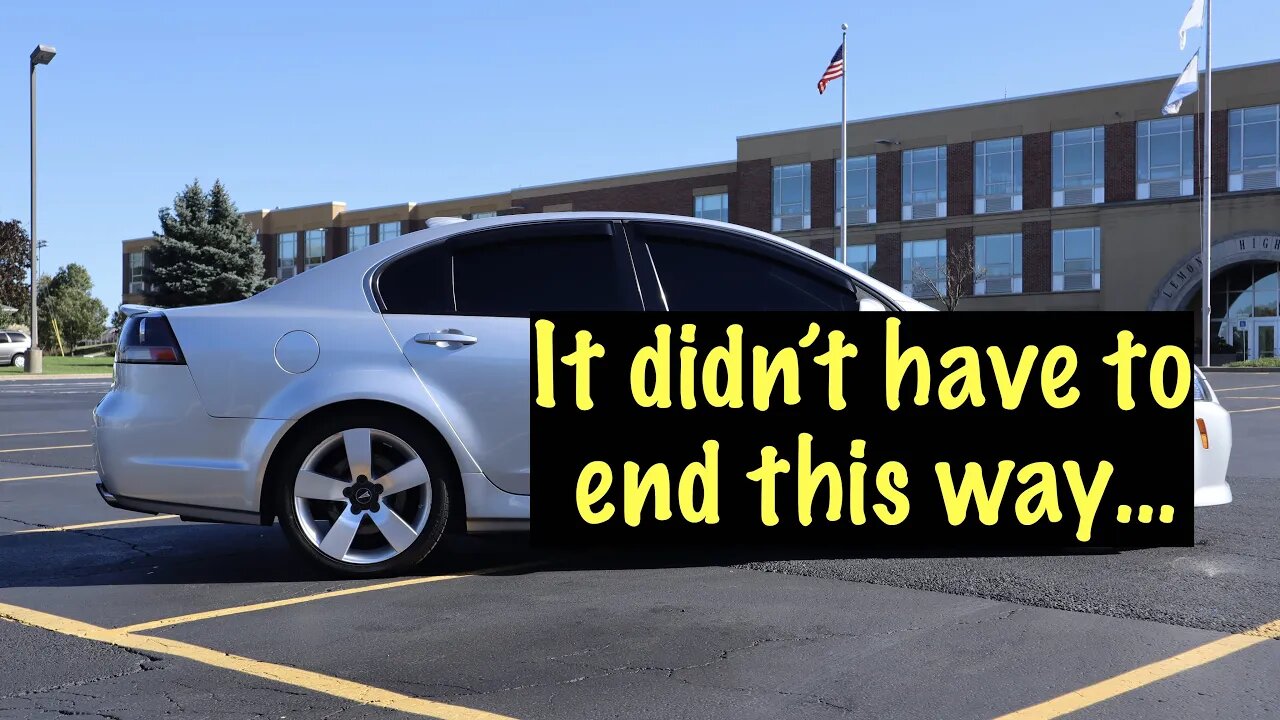 You had your chance to decide the fate of this Pontiac G8 GT