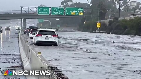 Unexpected flash floods in San Diego destroys homes, roads