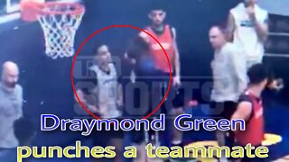 Draymond Green punches a teamate!