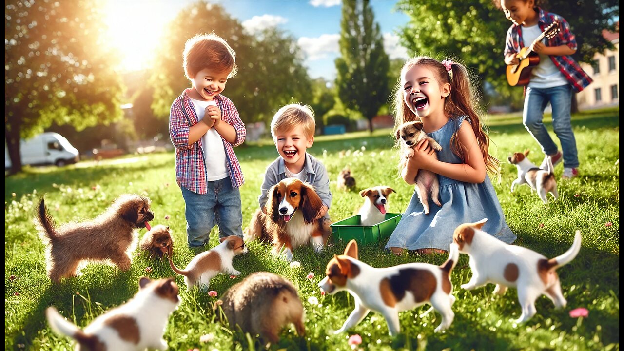 Kids and Animals Playing Together: Heartwarming and Fun Moments!