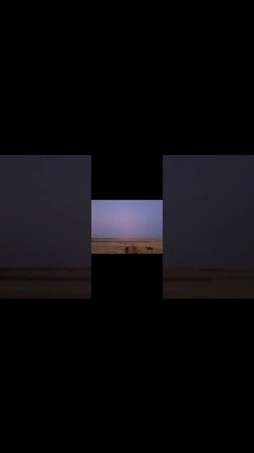 Moon Set and Dawn Time Lapse in 50 Seconds