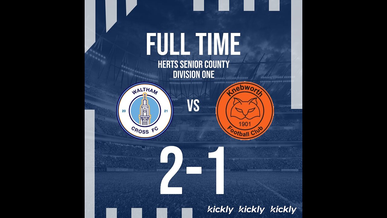 First win of 2023! | Waltham Cross 2-1 Knebworth | Highlights