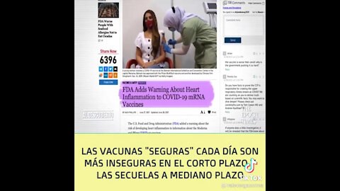 ¿QUIEN SERÁ EL RESPONSABLE Si algo te sucede con la vacuna?