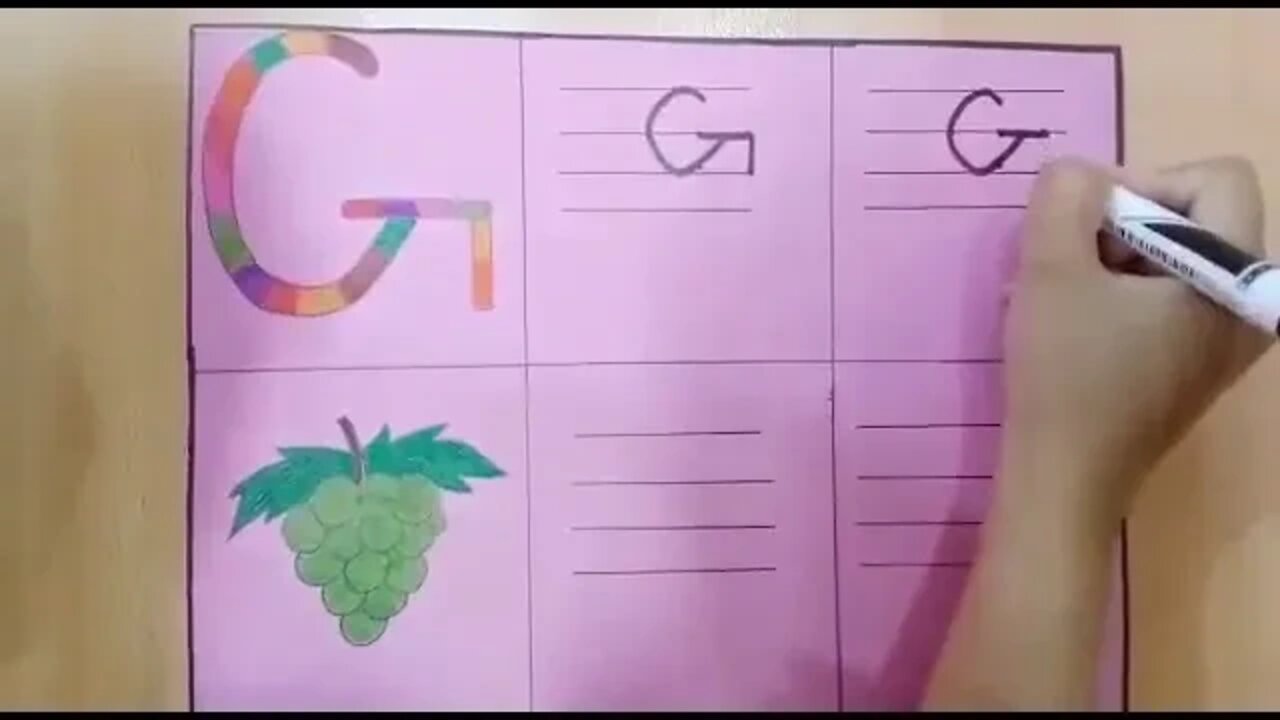 PG English writing G