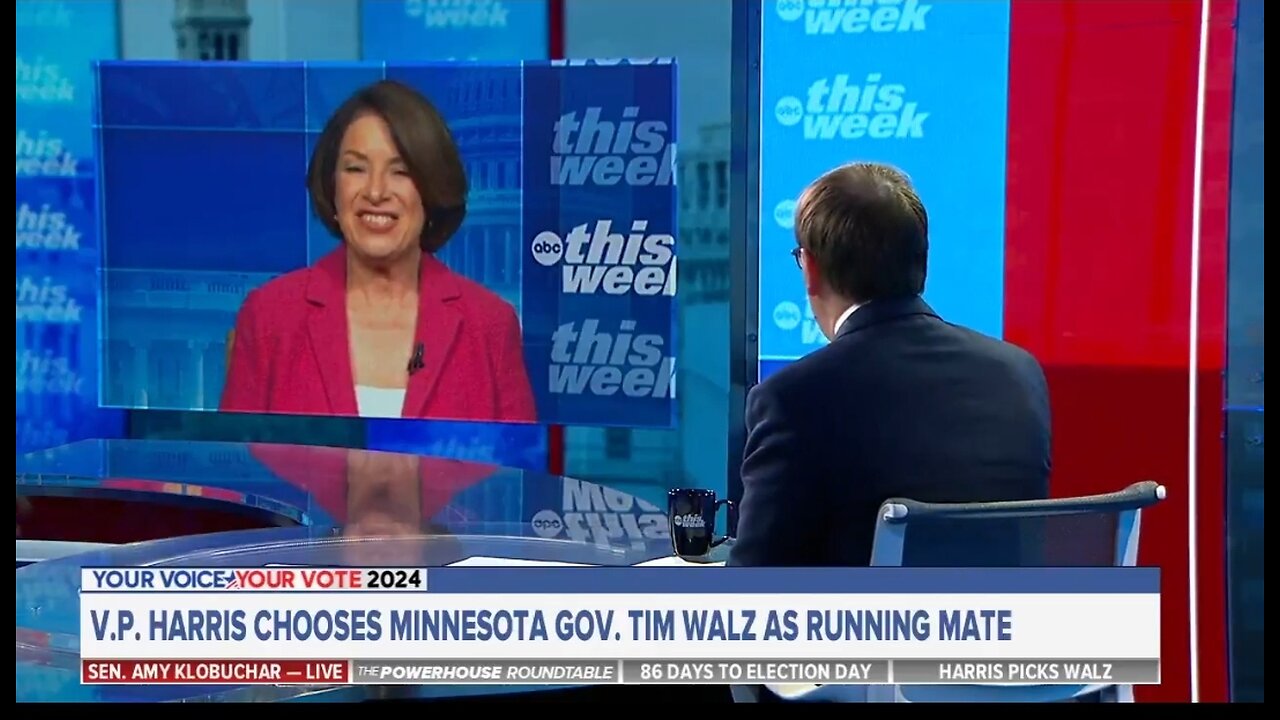 Dem Sen Klobuchar: Democrats Are Moving Forward Without Biden