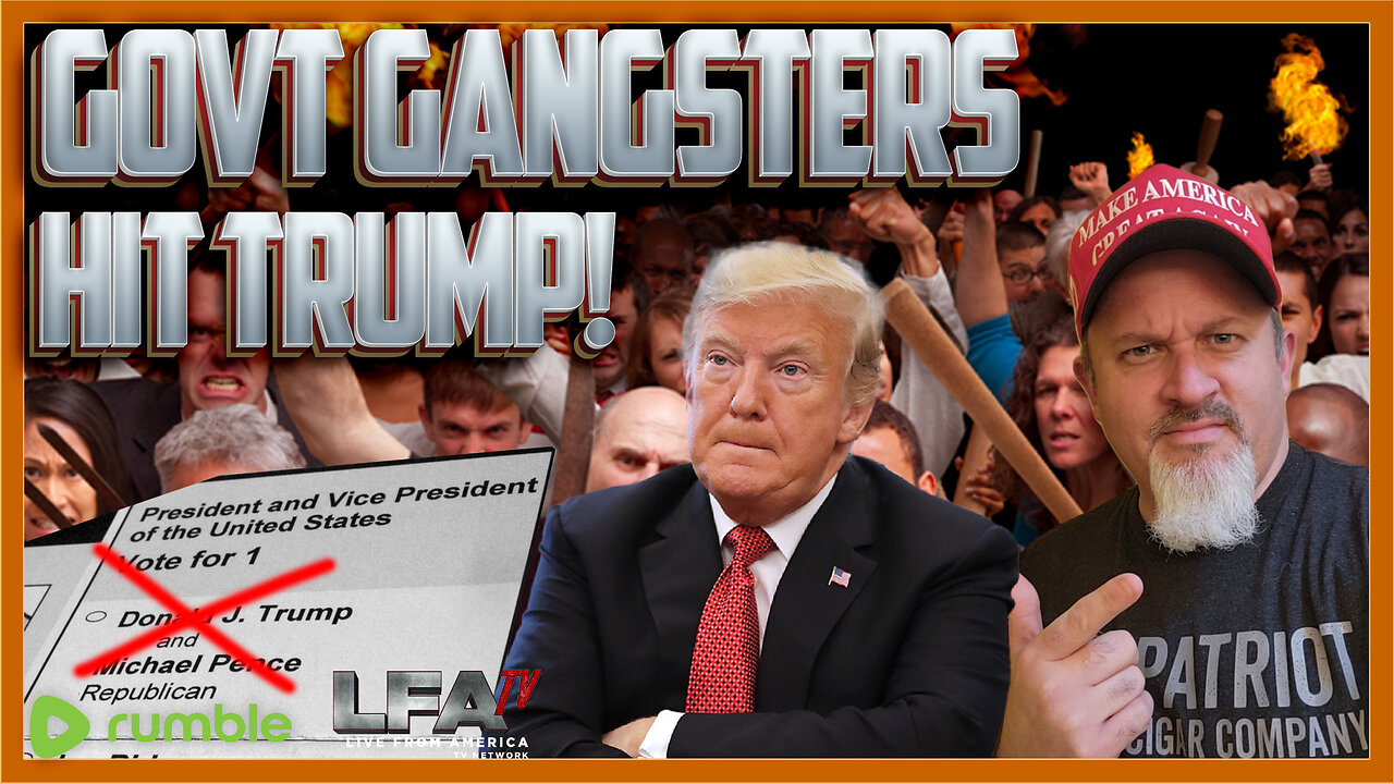 Government Gangsters Hit Trump | AMERICA FIRST LIVE 12.20.23 3pm