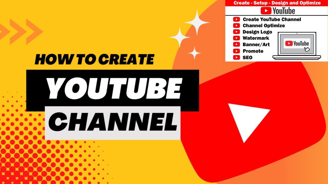 how to create youtube channel / কিভাবে ইউটিউব চ্যানেল খুলতে হয় ?