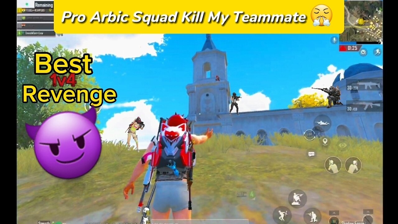 Best 1v4 clutch ever🔥 | pubgmobile bgmi