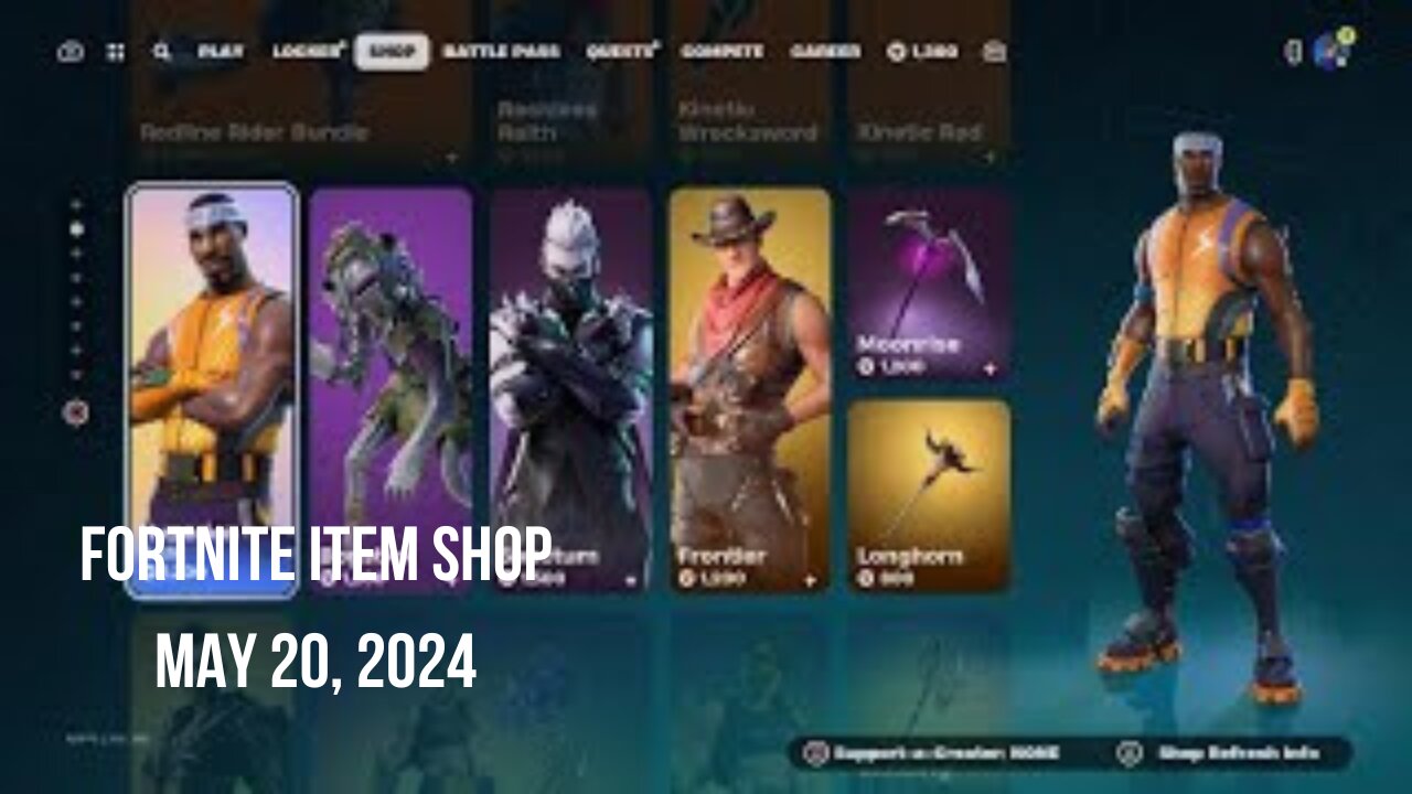 Fortnite Item Shop|May 20, 2024