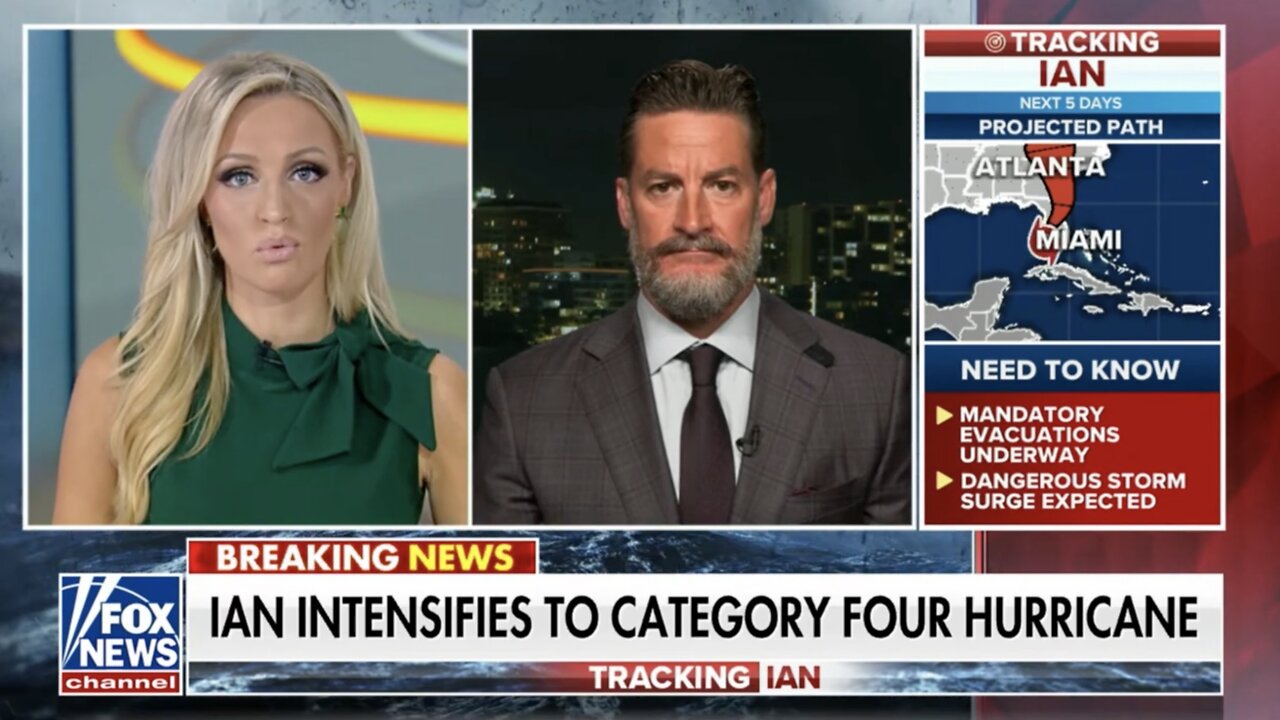 Joining Fox and Friends First to Provide the Latest Update on Hurricane Ian
